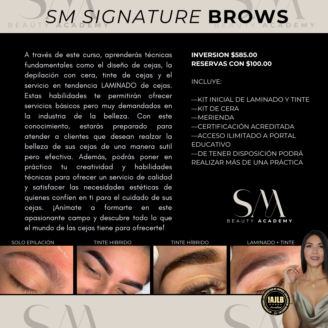 SM Signature BROWS | BROW LAMINATION | PRESENCIAL