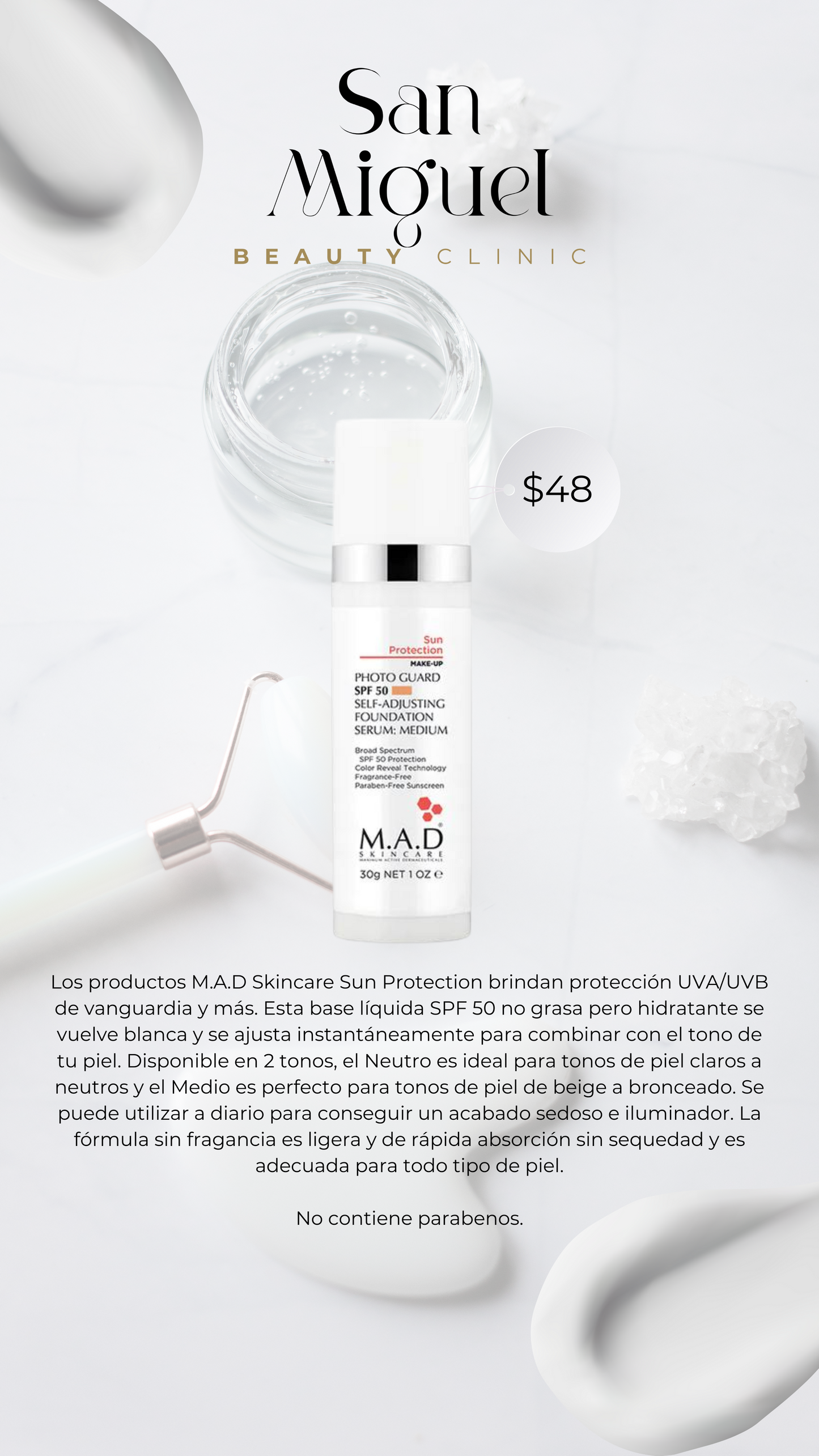 M.A.D ®️ PhotoGuard Self Adjusting Foundation Serum